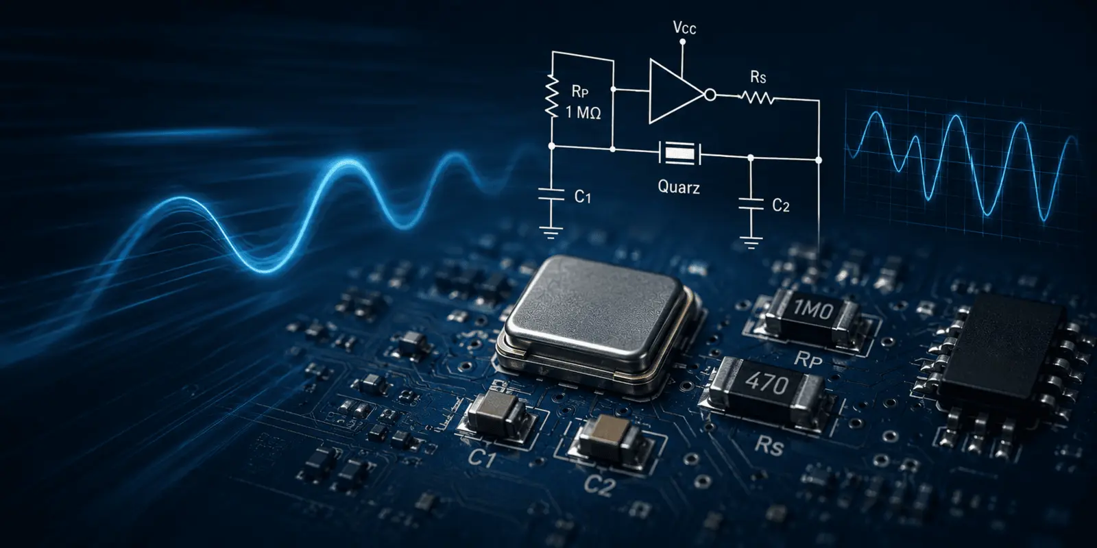 Medir y verificar la capacitancia de carga CL en el circuito