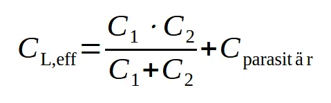 Capacidad de carga efectiva Fórmula