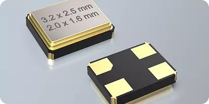 Cristales oscilantes Ethernet de un par
