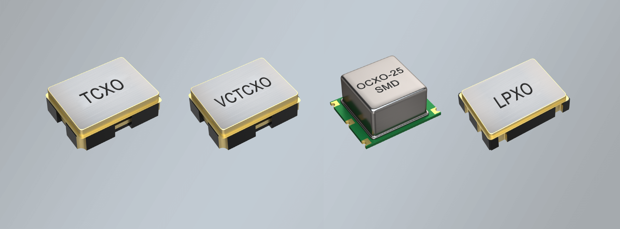 Diseño de referencia de osciladores de cristal SMD para fabricantes de circuitos integrados
