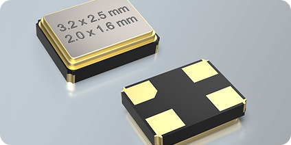Cristales oscilantes Ethernet de un par