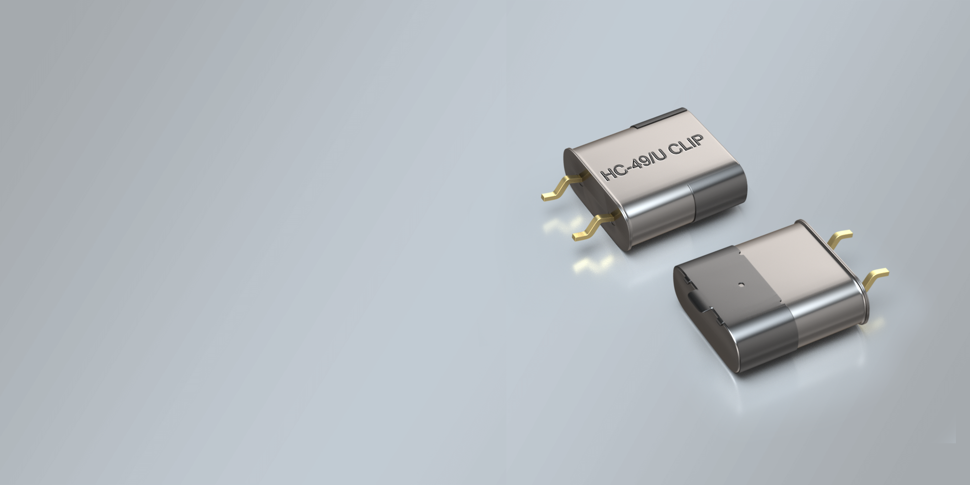 SMD SCHWINGQUARZ HC-49/U CLIP 1,8432 - 200,0 MHz